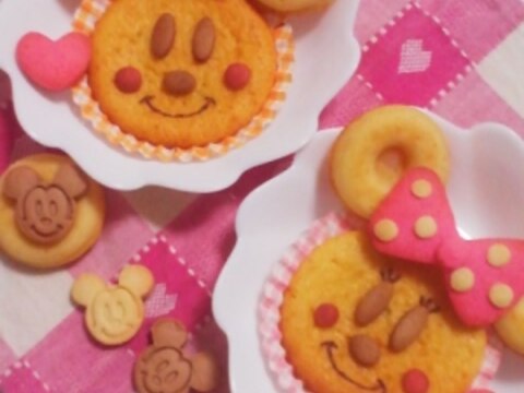 キュート♪ミッキー&ミニーのヨーグルトスイーツ